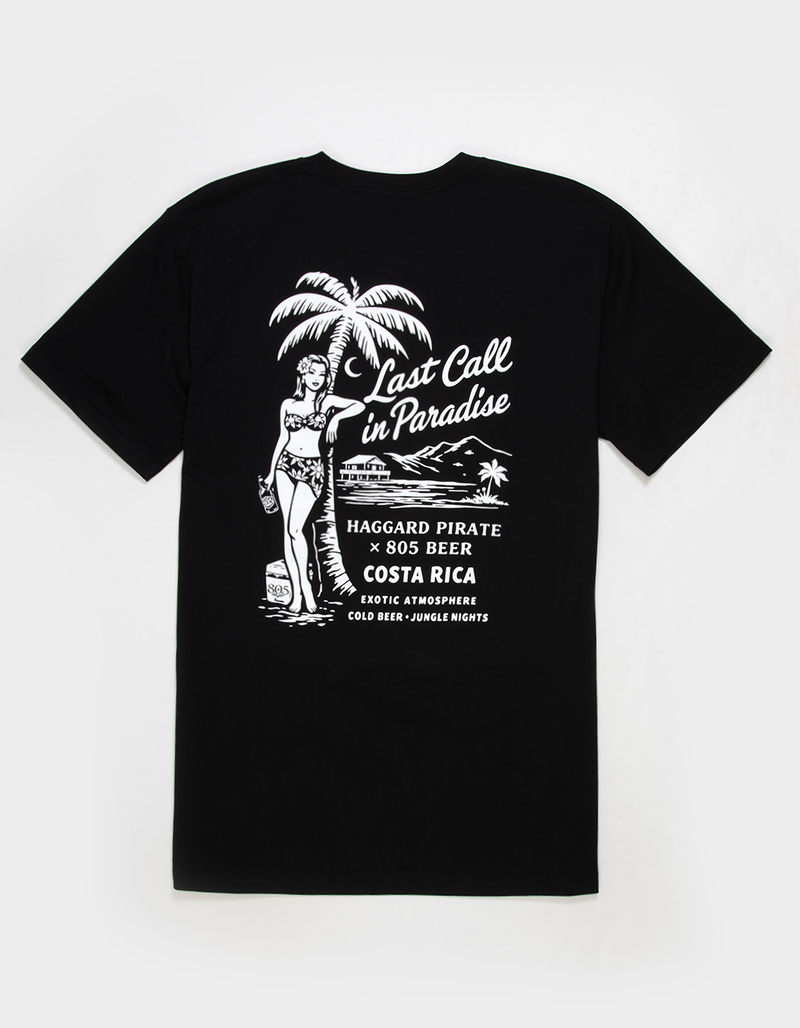 HAGGARD PIRATE x 805 Costa Nights Mens Tee image number 0