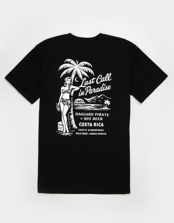 HAGGARD PIRATE x 805 Costa Nights Mens Tee Primary Image