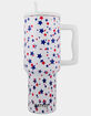 KATYDID 38 oz White Stars Tumbler image number 1