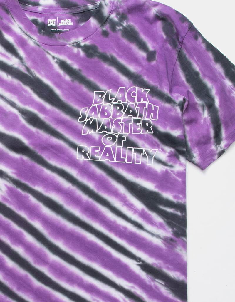DC SHOES x Black Sabbath Mens Tie Dye Tee image number 3