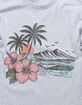 HAWAII Aloha Landscape Unisex Long Sleeve Tee image number 2