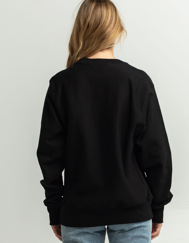 CHAMPION Reverse Weave Womens Boyfriend Crew Sweatshirt image number 2