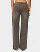 EDIKTED Charliza Stud Low Rise Baggy Jeans image number 3