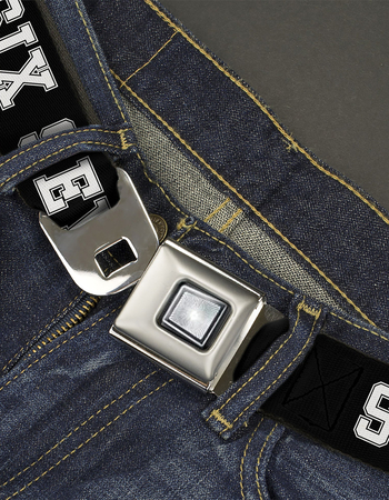 BUCKLE-DOWN Six Seven Starburst Seatbelt Belt Alternative Image