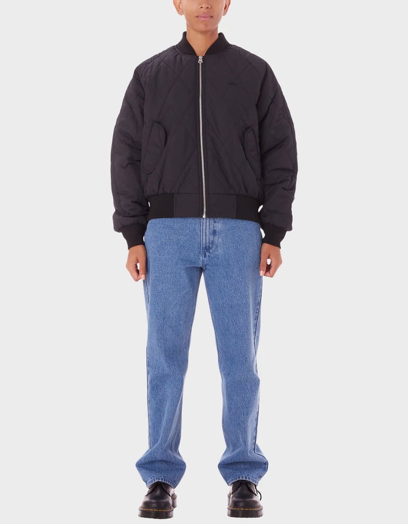 OBEY LU Womens Bomber Jacket image number 1