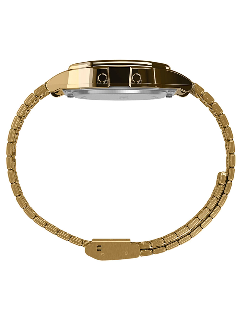 TIMEX T80 Rainbow 34mm Stainless Steel Gold Bracelet Watch image number 1