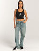 RSQ Womens Low Slung Baggy Jeans image number 7