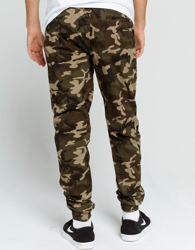 RSQ Twill Mens Camo Jogger Pants image number 5