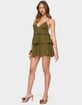 EDIKTED Gwynne Chiffon Ruffled Mini Dress image number 4
