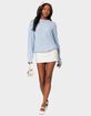 EDIKTED Jessy Cable Knit Oversized Sweater image number 5