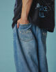 RSQ Mens Baggy Embroidered Jeans image number 6