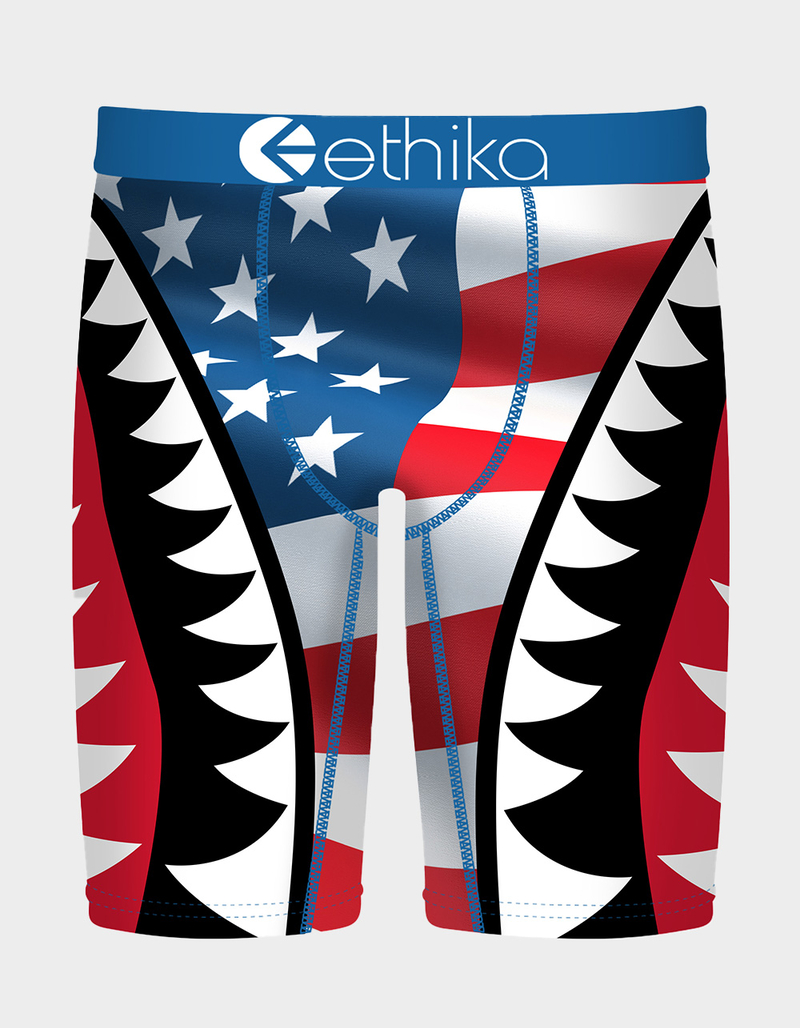 ETHIKA Team USA Staple Mens Boxer Briefs image number 0