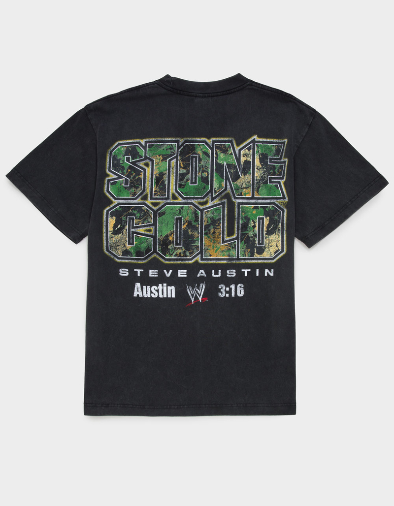 WWE Stone Cold Camo Mens Tee image number 1