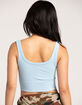 FULL TILT Seamless Chevron Womens Crop Tank Top image number 3
