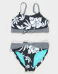 ROXY Hula Hibiscus Girls Bralette Bikini Set image number 1