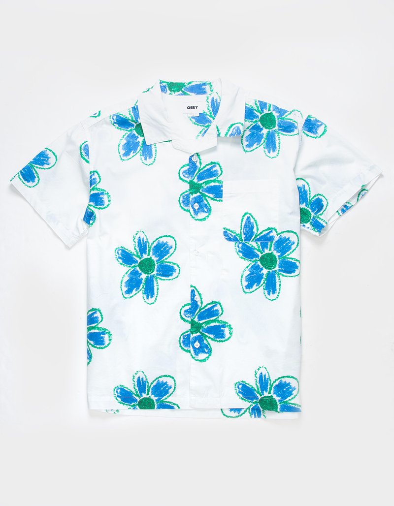 OBEY Wyatt Mens Woven Shirt image number 0