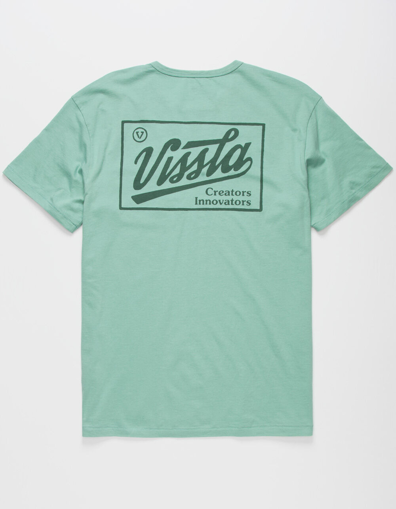 VISSLA Home Run Mens Pocket Tee image number 0