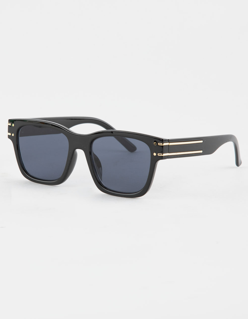 RSQ Square Gold Temple Sunglasses image number 0