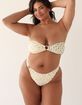 DIPPIN' DAISY'S Lotus Bandeau Bikini Top image number 5