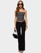 EDIKTED Maryah Paneled Stud Strapless Top image number 5
