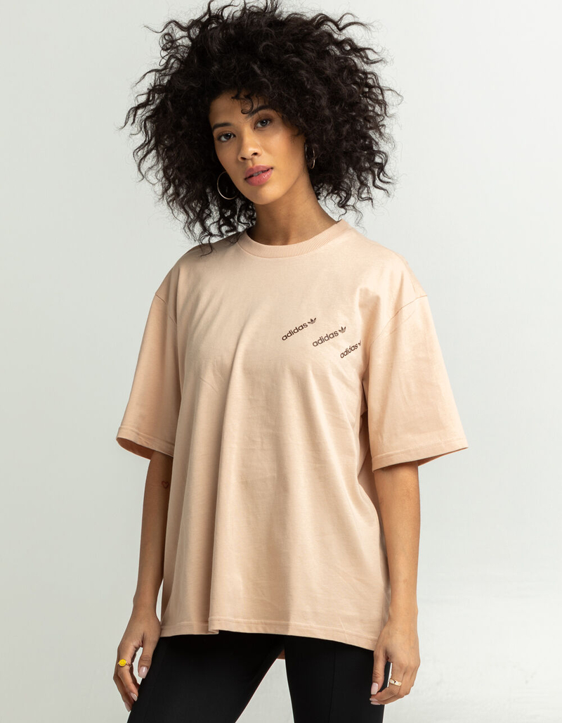 ADIDAS Logomania Womens Oversized Tee image number 0