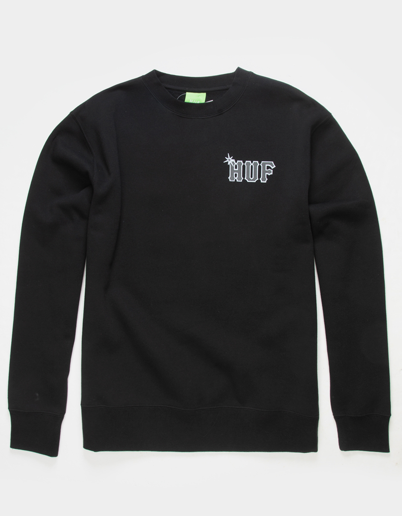 HUF Sideline Mens Crewneck Sweatshirt image number 1