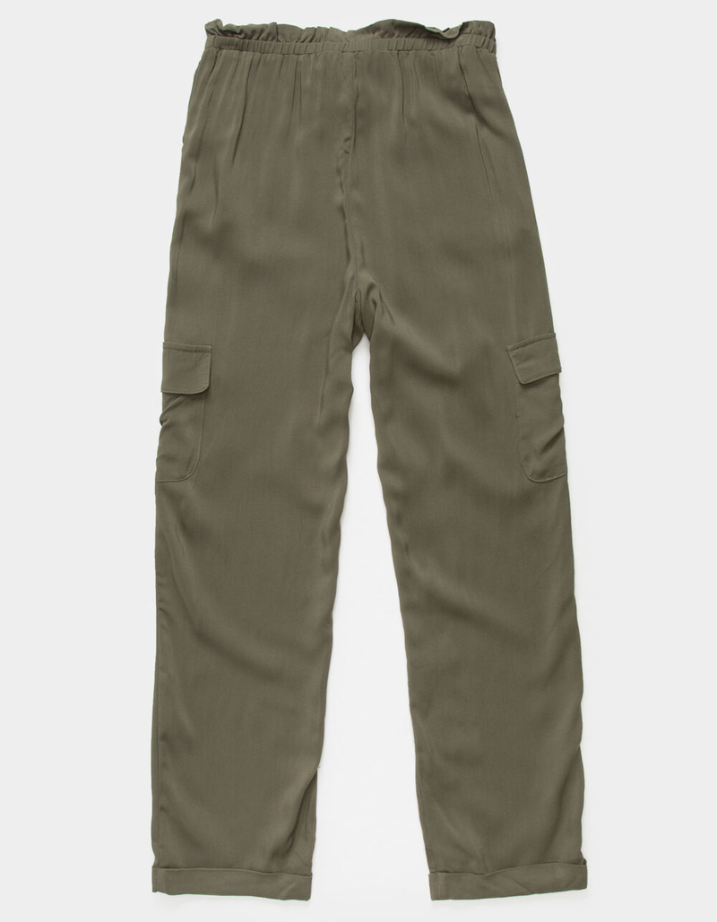 LOVE FIRE Girls Twill Utility Pants image number 1