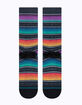 STANCE Sierras Black Mens Crew Socks image number 3