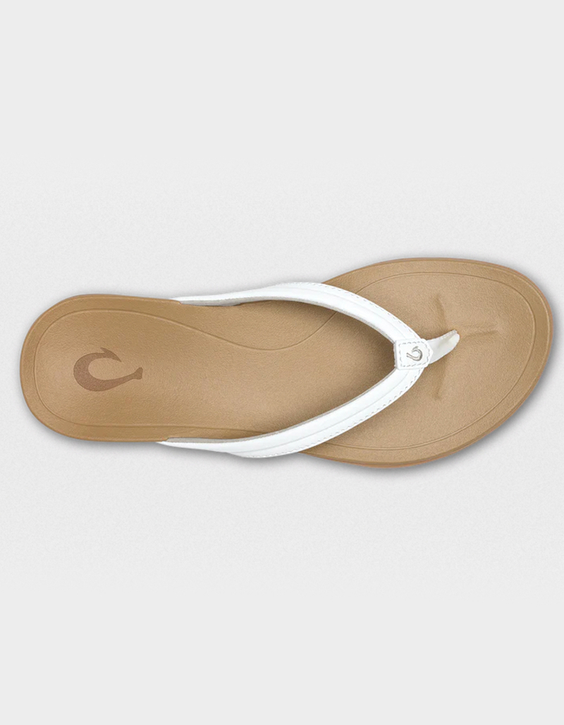 OLUKAI Ho&lsquo;ōpio Maluā Womens Flip Flops image number 4