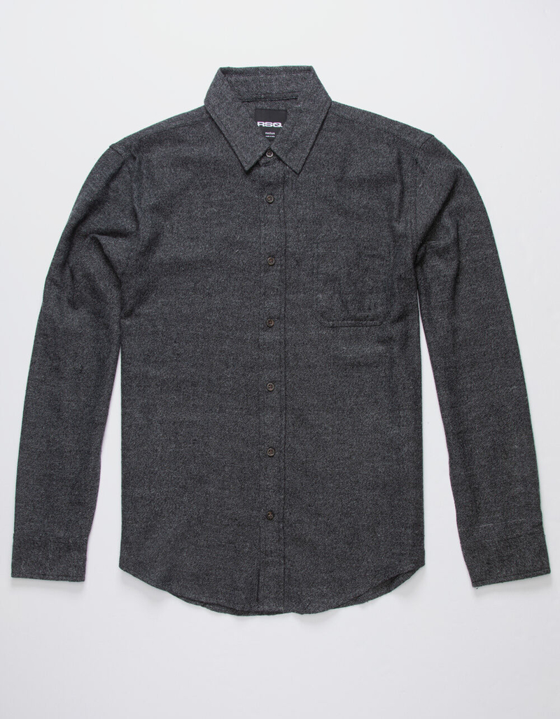 RSQ Solid Mens Flannel image number 0
