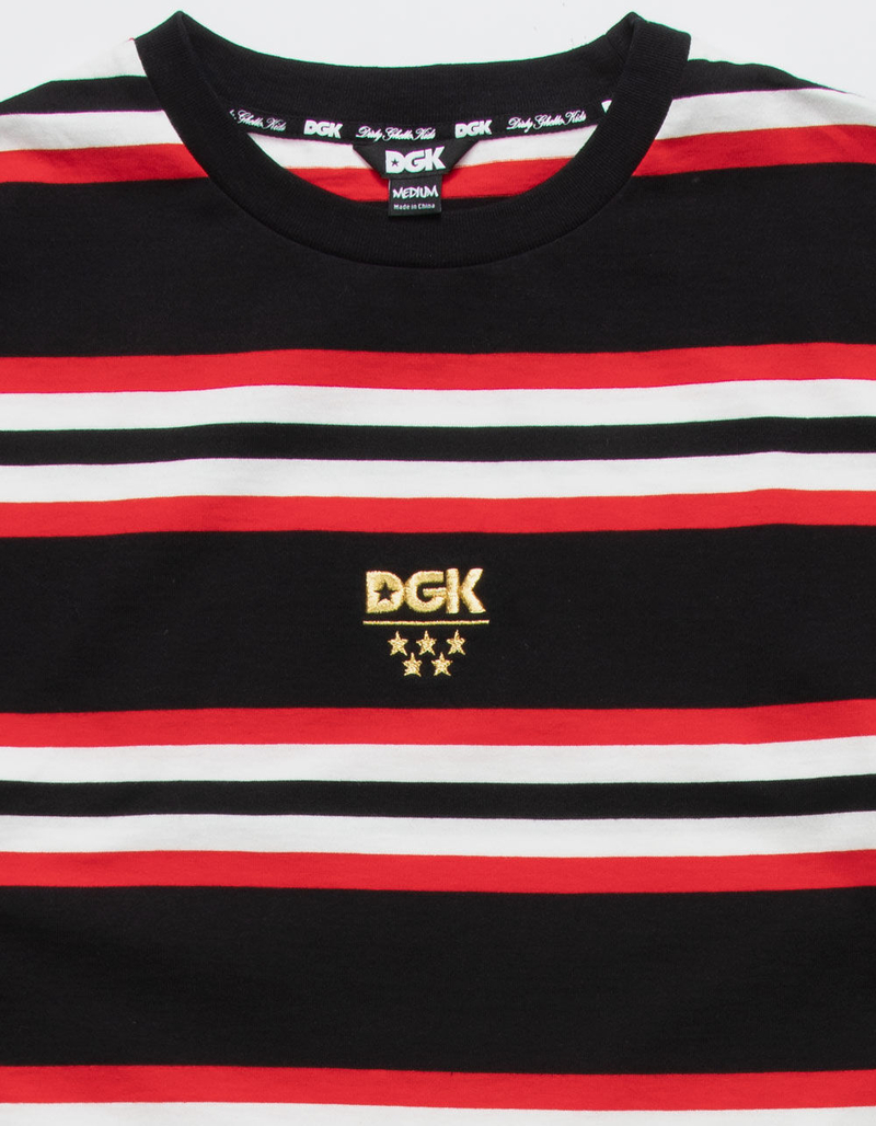 DGK Fury Mens Striped T-Shirt image number 1