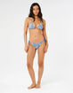 RIP CURL Catalina Waves Tie Side Cheeky Bikini Bottoms image number 1