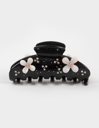FULL TILT Floral/Rhinestone Claw Clip Alternative Image
