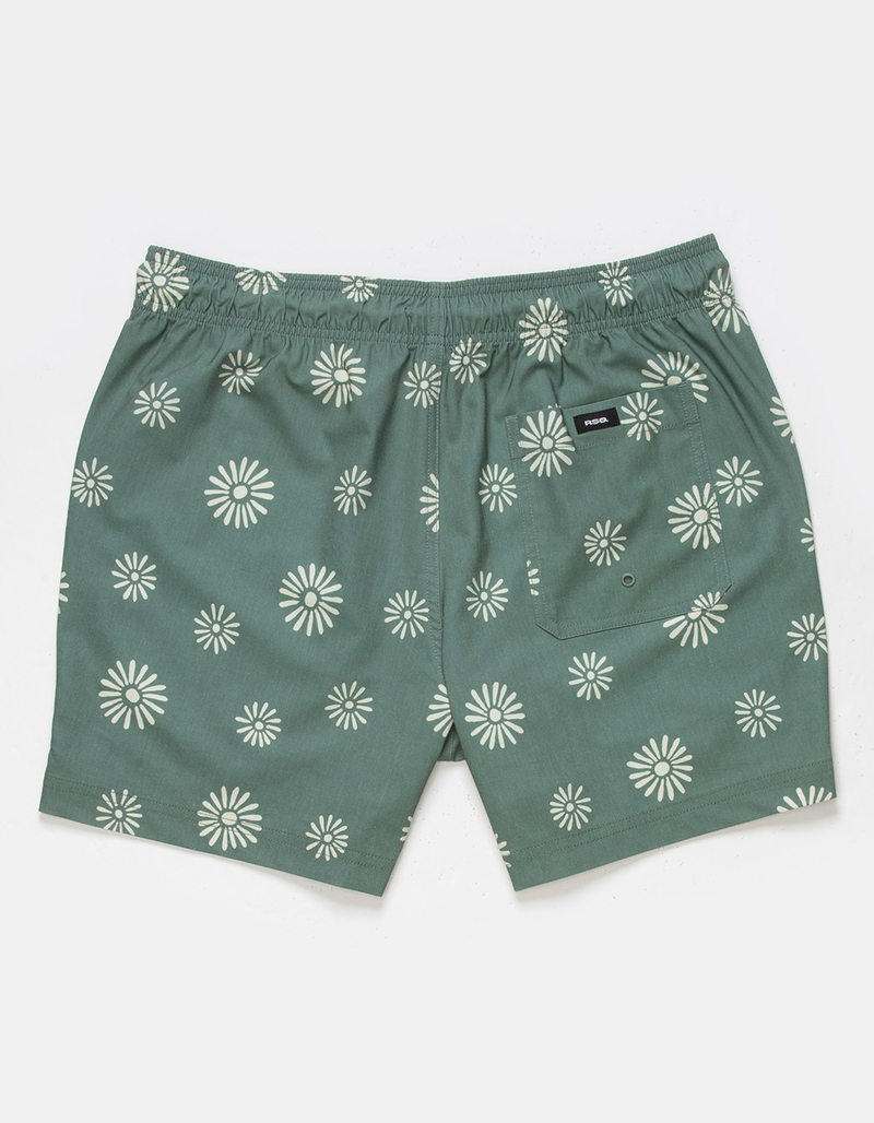RSQ Mens Daisy 5" Swim Shorts image number 2
