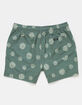 RSQ Mens Daisy 5" Swim Shorts image number 3
