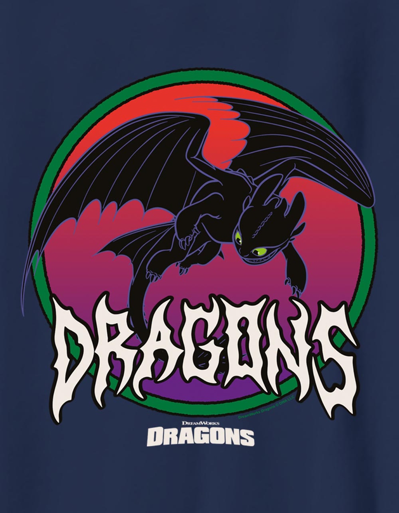 HOW TO TRAIN YOUR DRAGON Toothless Dragons Unisex Kids Tee image number 1