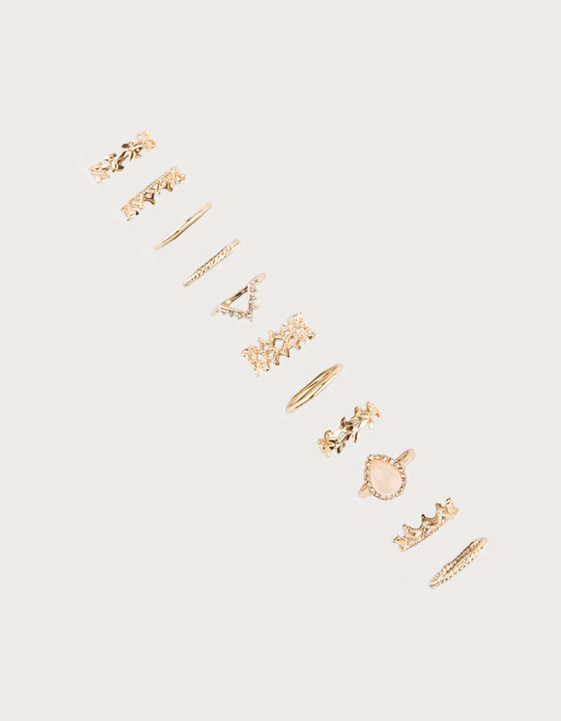 FULL TILT 11 Piece Crown Rings image number 0