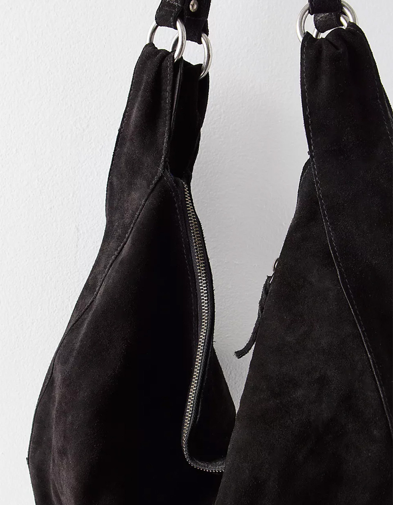 FREE PEOPLE Roma Suede Tote Bag image number 3