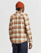 BRIXTON Bowery Mens Flannel image number 3