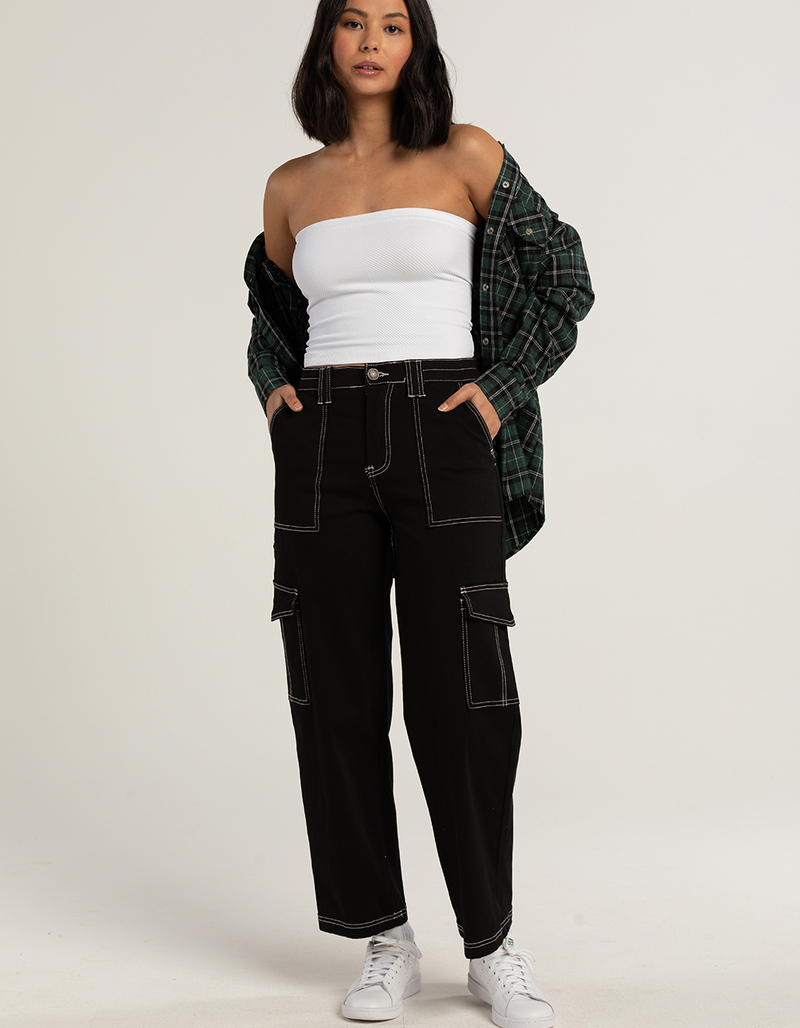 ALMOST FAMOUS Womens Skate Pants BLACK Tillys