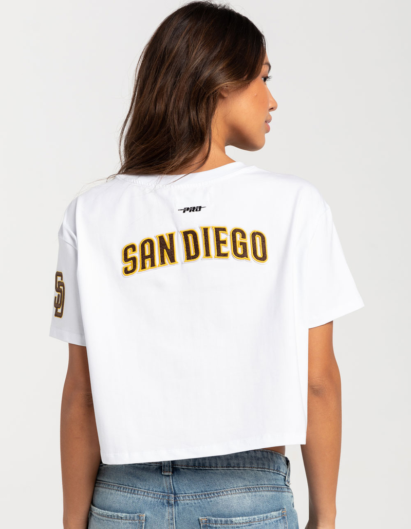 PRO STANDARD San Diego Padres Womens Crop Tee image number 0