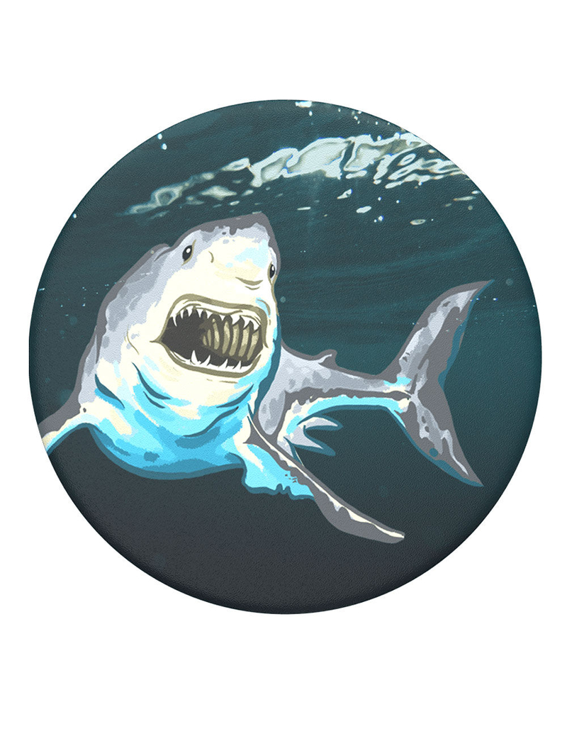 POPSOCKETS Great White Phone Stand And Grip image number 2