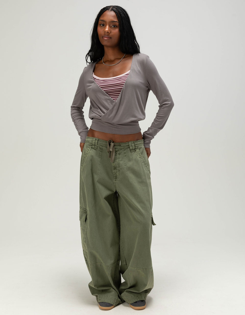 RUSTY Honey Womens Slouchy Long Sleeve Top image number 1