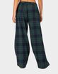 EDIKTED Lounge Around Plaid Wide Leg Pants image number 3