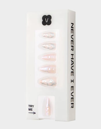 NEVER HAVE I EVER Chrome Hearts Press-On Nails Primary Image