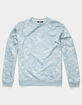 RSQ Acid Wash Crewneck Mens Sweatshirt image number 1