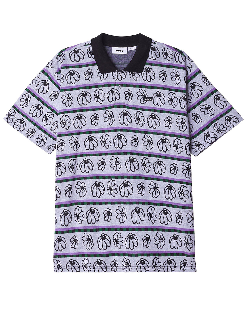 OBEY Expand Jacquard Mens Polo Shirt image number 1