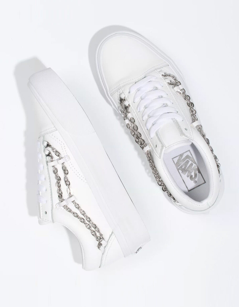 VANS Chain Old Skool Womens Platform Shoes image number 2