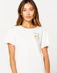 FULL TILT NASA Seal Logo Womens Boyfriend Tee image number 2