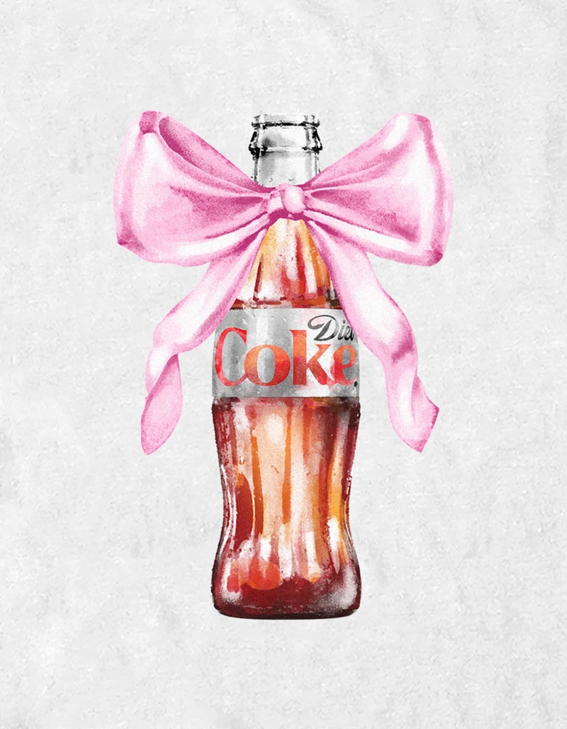 COCA-COLA Diet Coke Bow Bottle Unisex Tee image number 1